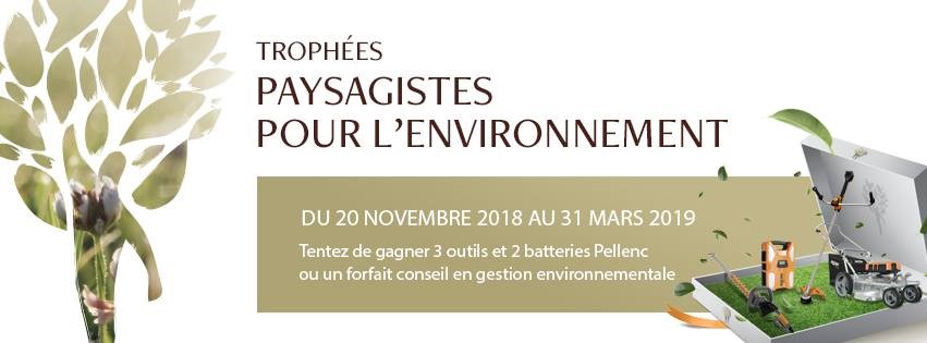 trophées du paysagistes pour l'environnement